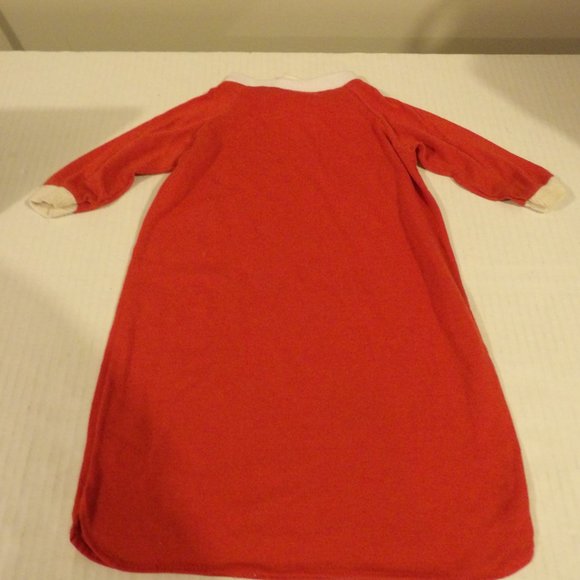 + Vintage 1980s Shirey My 1st Christmas Night Gown/Shirt Sz L 20-23 lbs - Picture 2 of 3